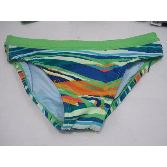 Nike Rio Geo Convertible Halter Two Piece Girls Size 24/GRL8 New - Picture 4 of 12